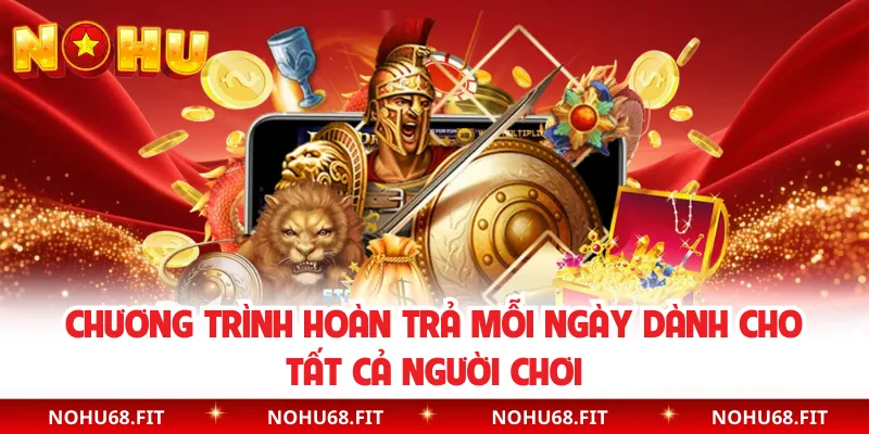 Chương trình hoàn trả mỗi ngày dành cho tất cả người chơi