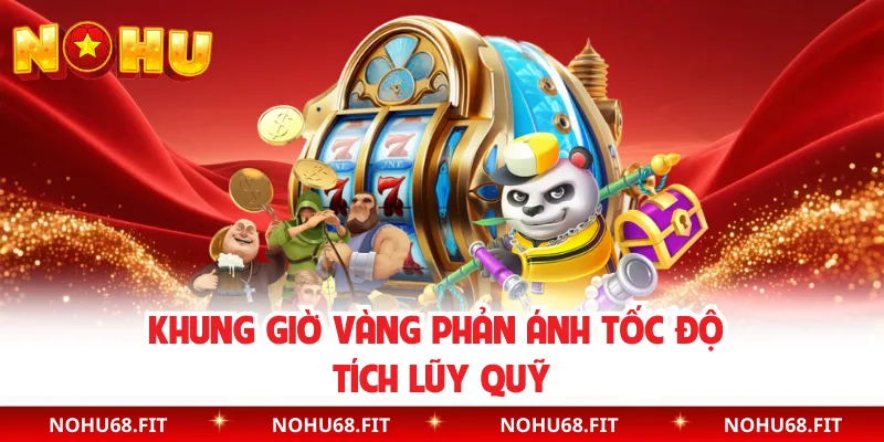Khung giờ vàng phản ánh tốc độ tích lũy quỹ
